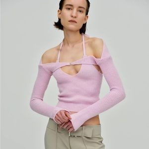 Overlay Knit Shrug Set, Lotus by SourceUnknown (NEW W/O TAGS)